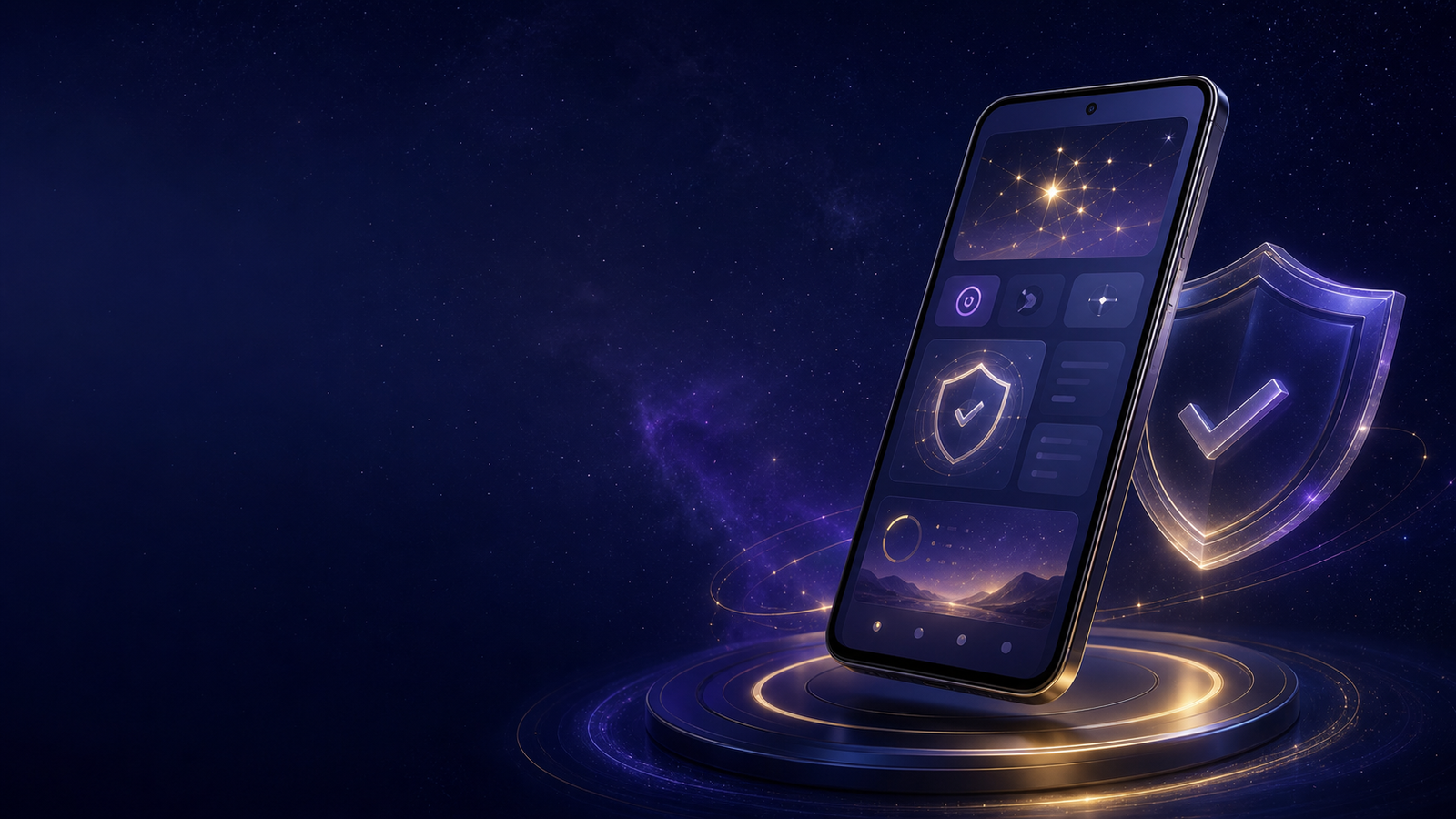 Secure Orion Stars download guide shown on an Android phone